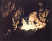 Gerrit van Honthorst adoration of the shepherds china oil painting reproduction